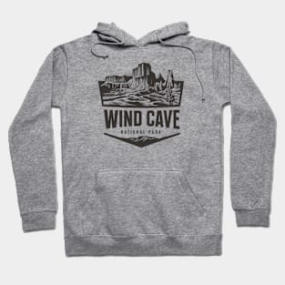 National Park Wind Cave South Dakota Hoodie